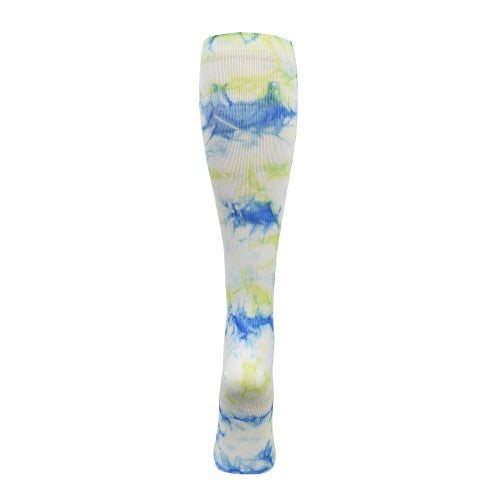 Tie Dye Premium Blue/Green Fashion Compression Sock